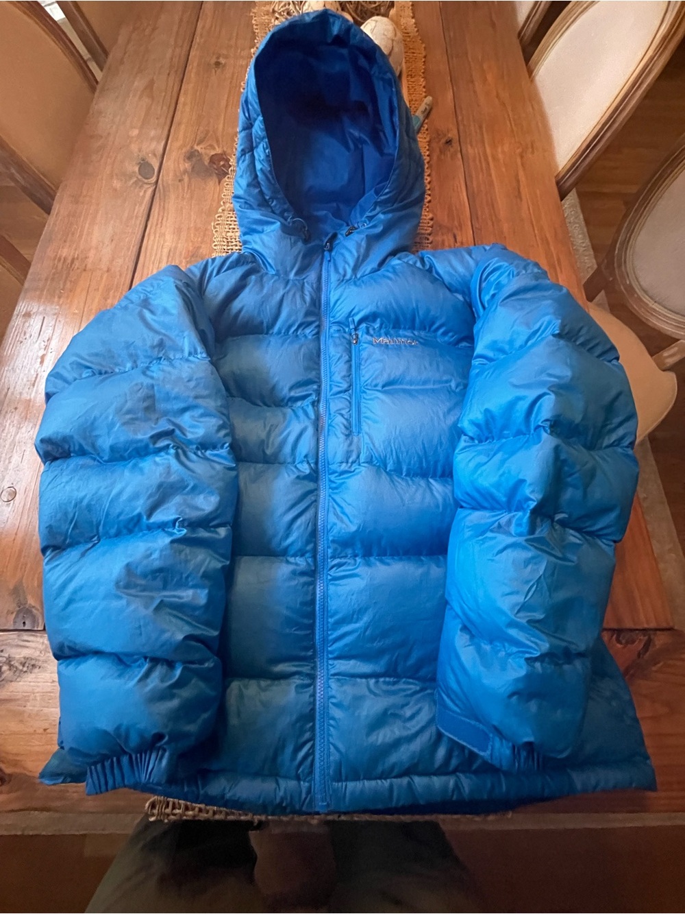 MARMOT 800 PRO DOWN PARKA EXCELLENT CONDITION MENS XL PTP 25